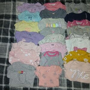 Assorted Baby Onesies Set